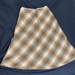 Made it Italy Talbots vintage lined wool skirt